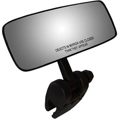 CIPA COMP II Black 4x11 marine mirror with adjustable angle for boat visibility