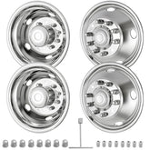 CIRONBOW front wheel simulator, 19.5-inch, 10 lugs for Ford trucks; durable fit.