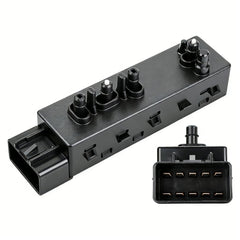 Citumo 8-way front-left seat switch close-up showing a durable 10-pin connector.