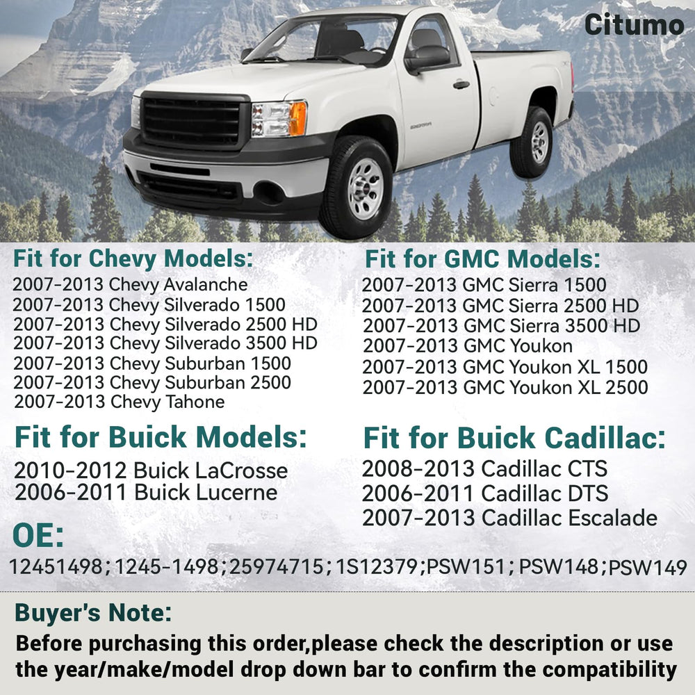 Citumo seat switch with motor verification reminder concept