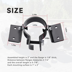 Ciuouient S83022A flange-dimensions show precise mounting layout