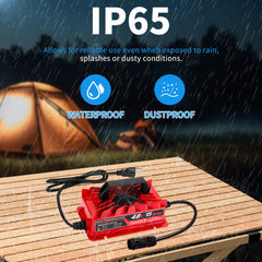 Ciyosmil portable handle makes carrying after charging simple.
