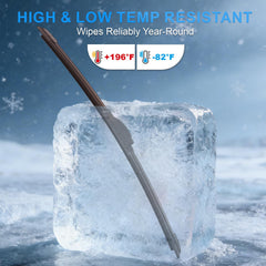 CJPPPZIW weather-resistant design helps prevent ice buildup for safer winter driving.