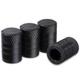 CKAuto black aluminum caps front packaging showing four-piece set and protection