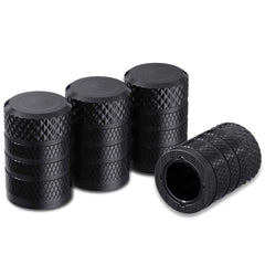 CKAuto black aluminum caps front packaging showing four-piece set and protection
