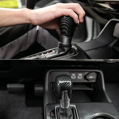 CKE Accord gear shift knob cover carbon fiber texture refines interior style