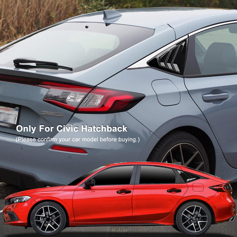 CKE air vent scoops for Civic Hatchback, a sleek exterior accent.