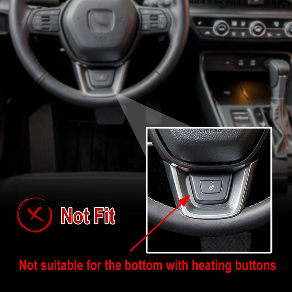 CKE Civic dashboard cover in red reduces glare and upgrades interior aesthetics.