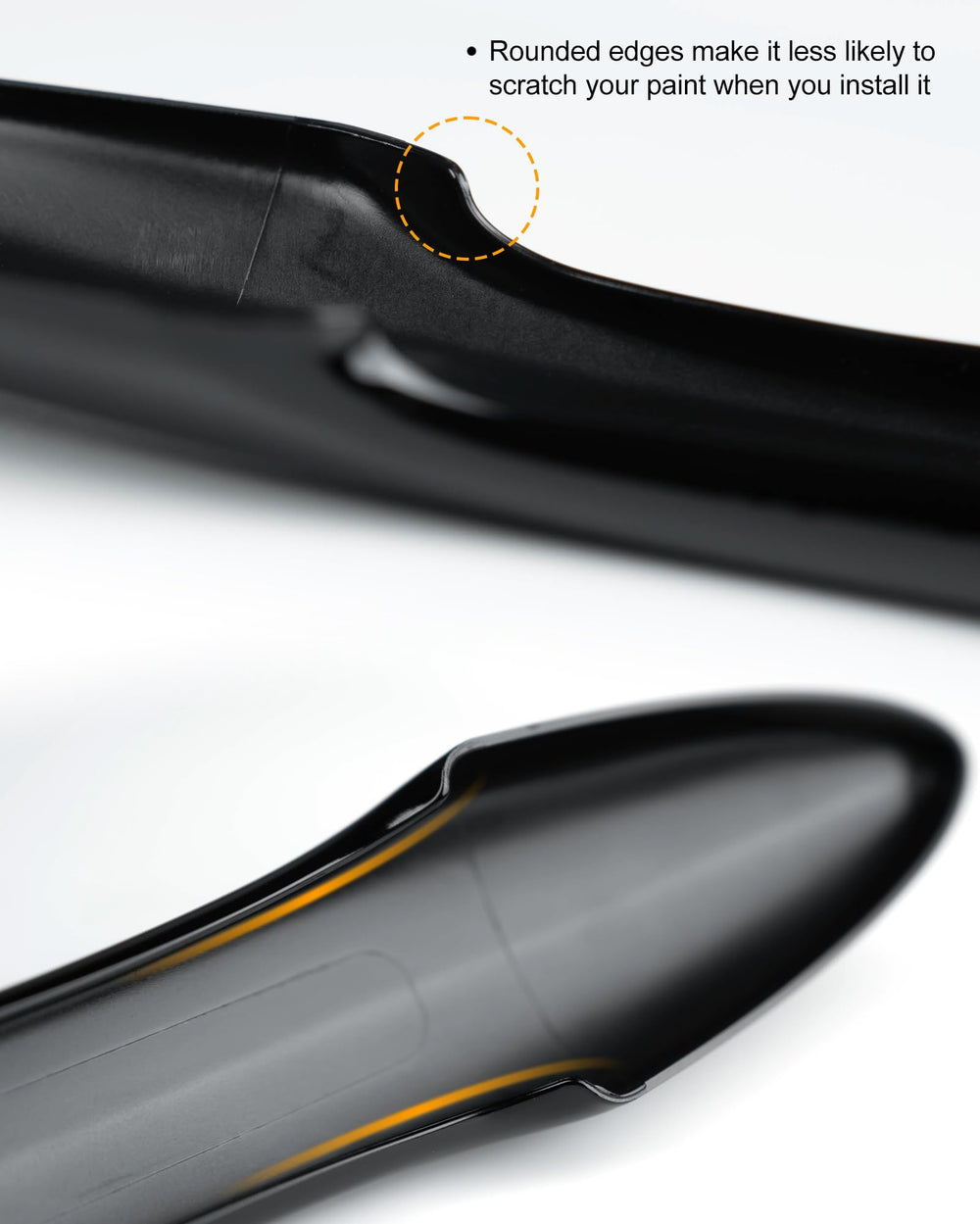 CKE door handle cover for Prius reduces scratches and simplifies maintenance between washes.