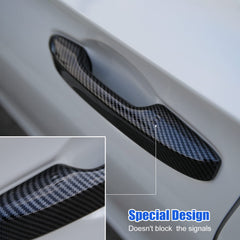 CKE carbon fiber door handle cover for Accord elevates exterior and protects