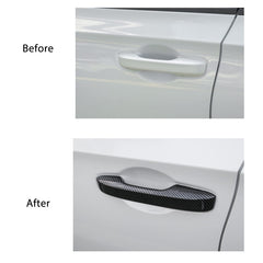 CKE Integra carbon fiber door handle cover modernizes appearance and guards wear
