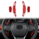 CKE paddle shifter extension cover left red enhances grip and sportier cockpit