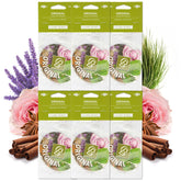Claire Burke Original hanging air freshener in car interior for a fresh drive