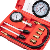 Clatoon compression tester kit gauge shown for fast engine diagnostics.