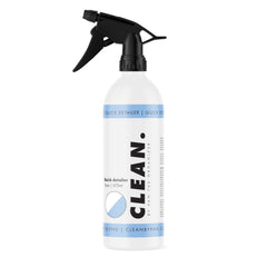 CLEAN. Quick Detailer ceramic bottle shows showroom shine and easy on-vehicle use.