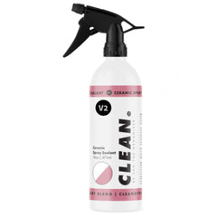 Clean by Pan The Organizer V2 bottle with ceramic spray sealant for quick detailing and gloss.