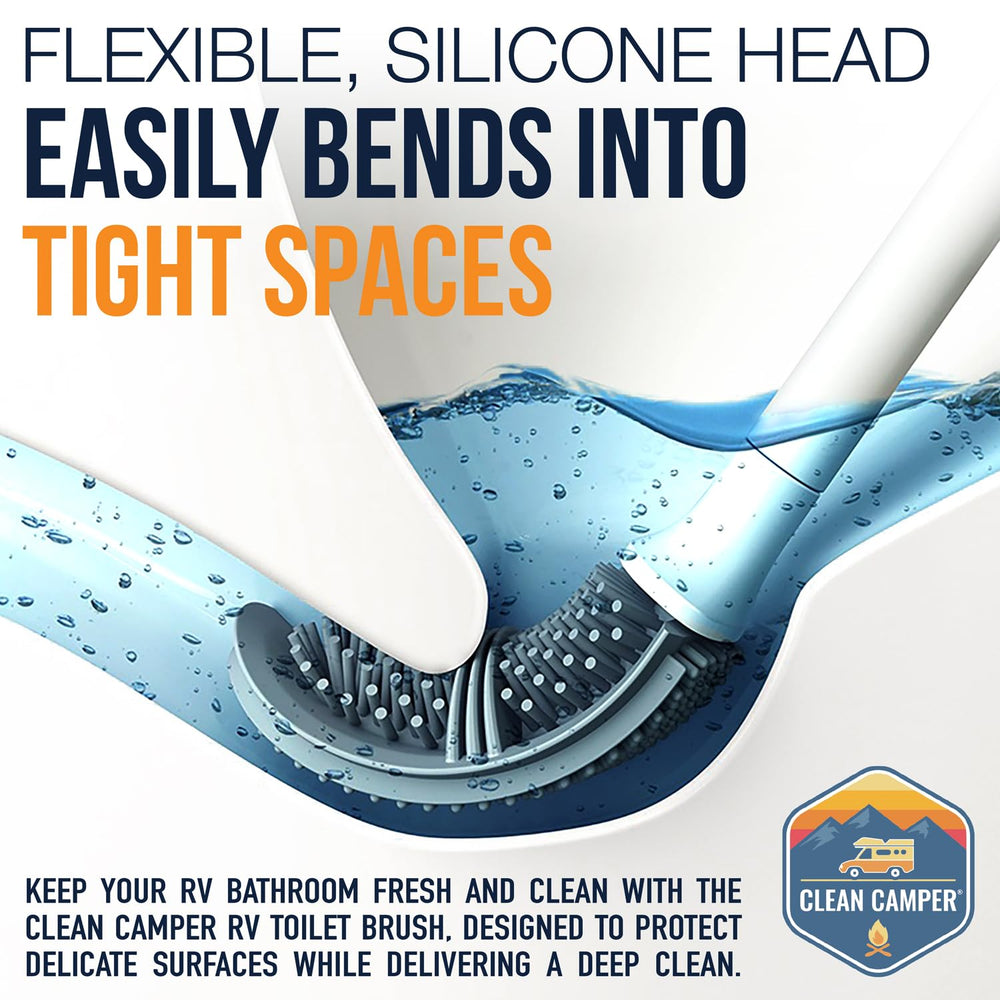 Clean Camper compact design fits small RV bathrooms without sacrificing reach.