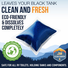 Clean Camper US-based brand pod designed for road-ready reliability.
