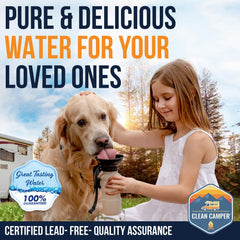 Clean Camper USA-owned brand signifying reliable filtration.