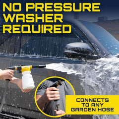 Foam King ensures scratch-free cleaning for wheels and panels