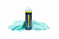 CleanTools absorber product shot shows fast, scratch-free car drying