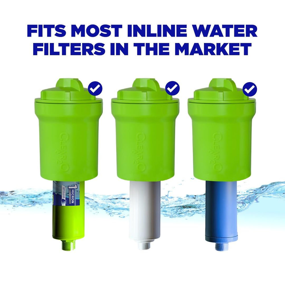 CLEAR2O DirtGUARD backwashing adapter enabling extended filter life