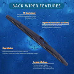 CLEARGO 11-inch rear blade covers Trax rear window for full visibility