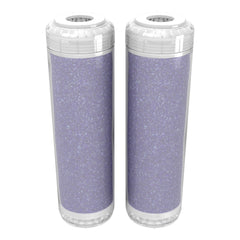 Clearly MaD 10x2 DI resin cartridge front view for spot-free car washes.