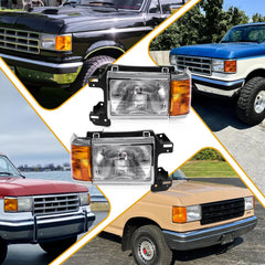 Cleryye headlights installed on a vehicle show a ready-to-use upgrade.