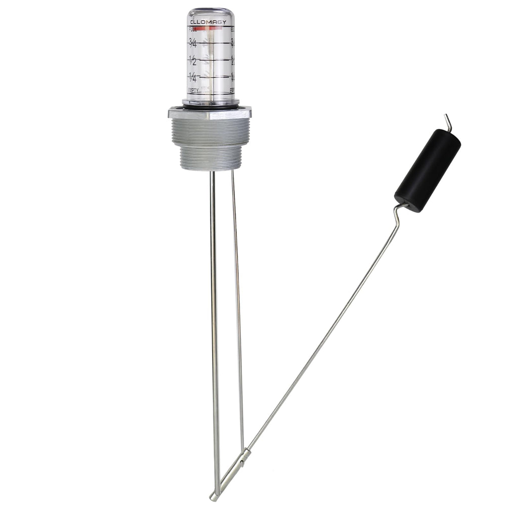 CLLOMAGY diesel tank gauge durable steel body resists outdoor use and weathering