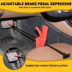 CLLOMAGY hands-free operation enables brake inspection and battery checks.