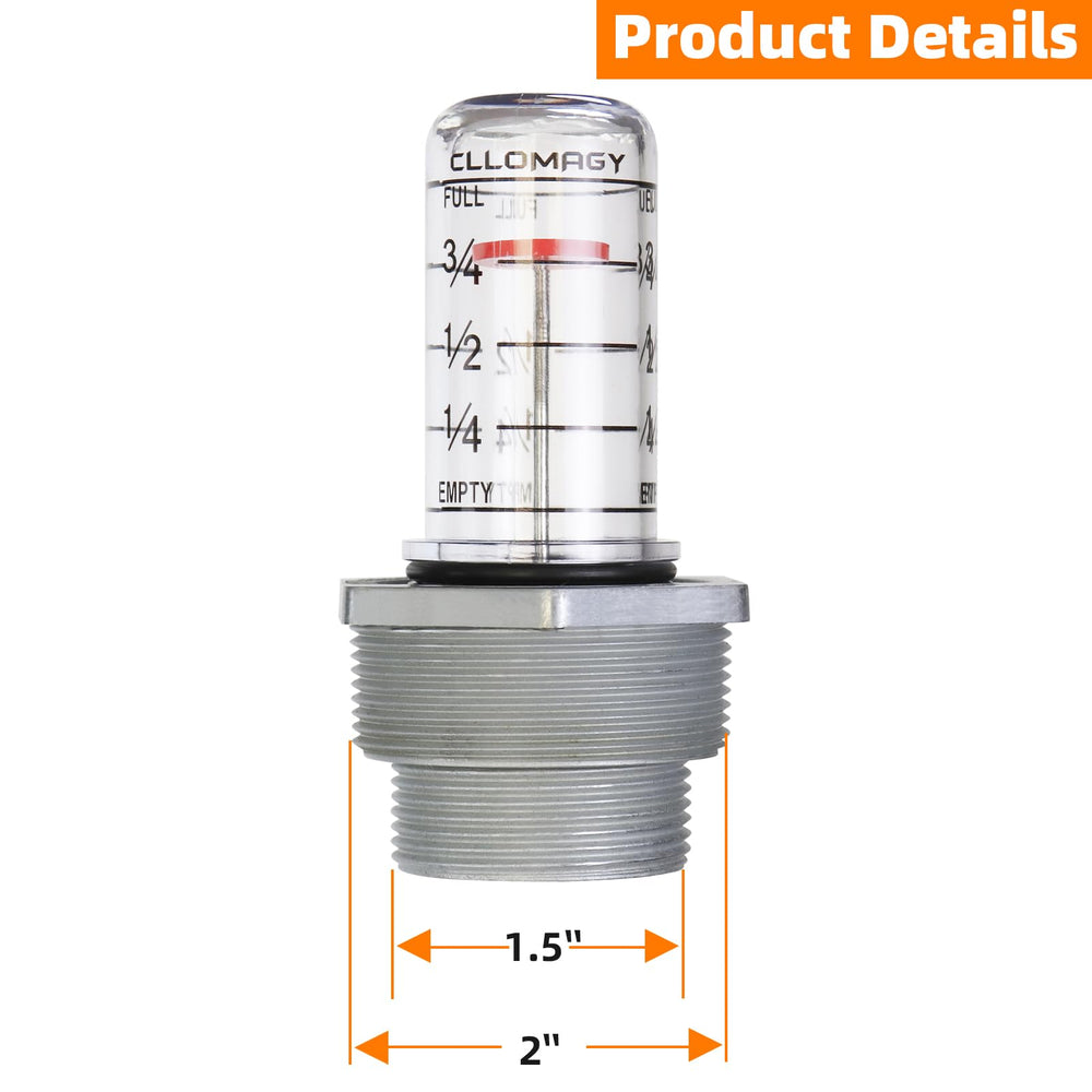 CLLOMAGY Intelli-Tank compatible gauge supports vertical oil systems