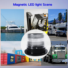 Cloud Fire LED lamp mounted on a truck or boat ready for signaling scenarios