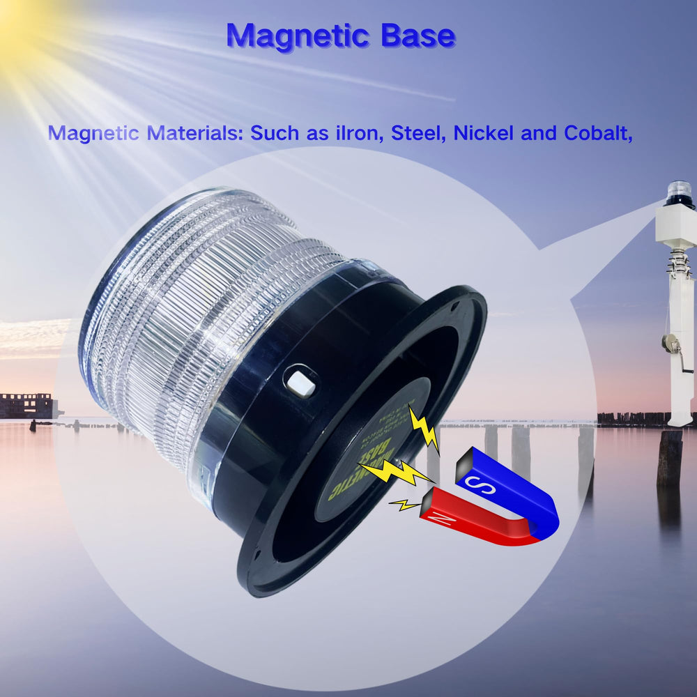 Cloud Fire LED light provides up to 1000 meters visibility for safer navigation
