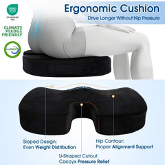 CloudBliss car/travel seat support improves comfort on the go