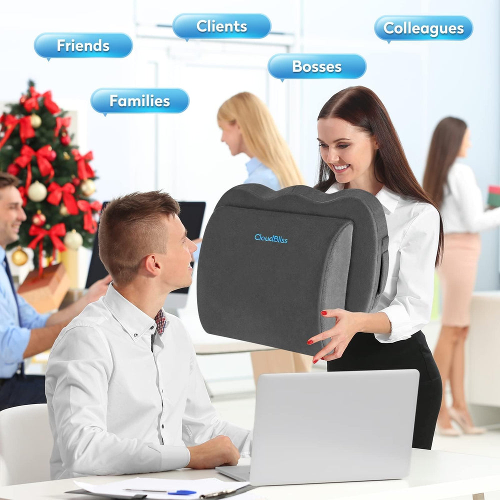 CloudBliss cushion side handles for convenient carrying