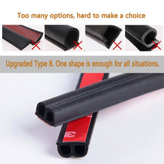 CloudBuyer window seal reduces wind and provides a calmer cabin.