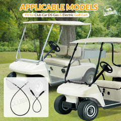 ClubRally easy installation guidance speeds up maintenance on Club Car DS.