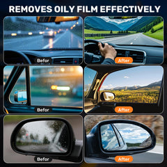 Clussbin-dirt-removal-residue-free exterior glass after cleaning session.