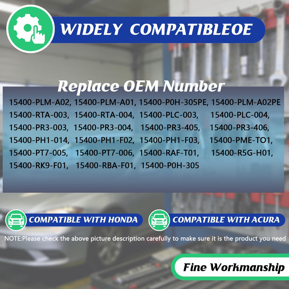 Cmdock packaging includes filters and gaskets for a complete maintenance kit.