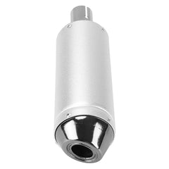 CMIYETO silver aluminum exhaust pipe with sleek, durable finish.
