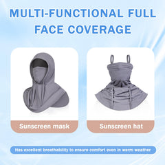 Cmonie balaclava 3-pack black used as an open balaclava for breathable shielding
