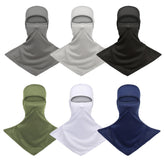 Cmonie ski mask UV protection hood covers head and neck for sun and wind defense