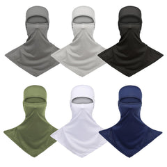 Cmonie ski mask UV protection hood covers head and neck for sun and wind defense