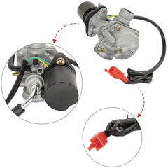 CMOOD carburetor dimensions: 19mm intake, 24mm outer for precise fit.
