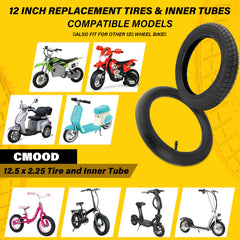 CMOOD quick-install guide image illustrating safe setup for kids bikes.