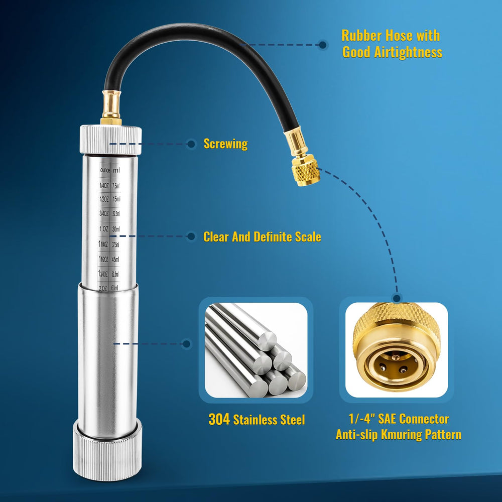 CMOOD R134A low-side quick coupler showing secure connection