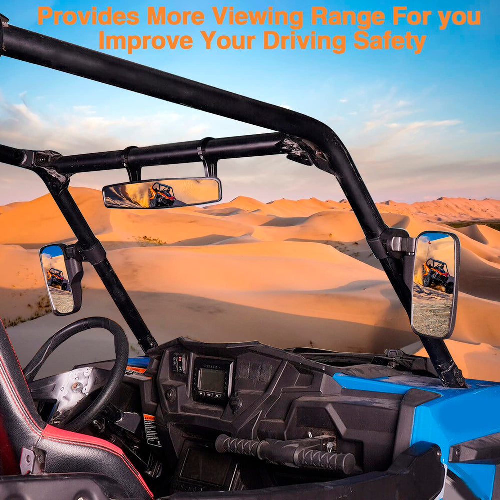 CMOOD center-view mirror included for enhanced rear visibility.