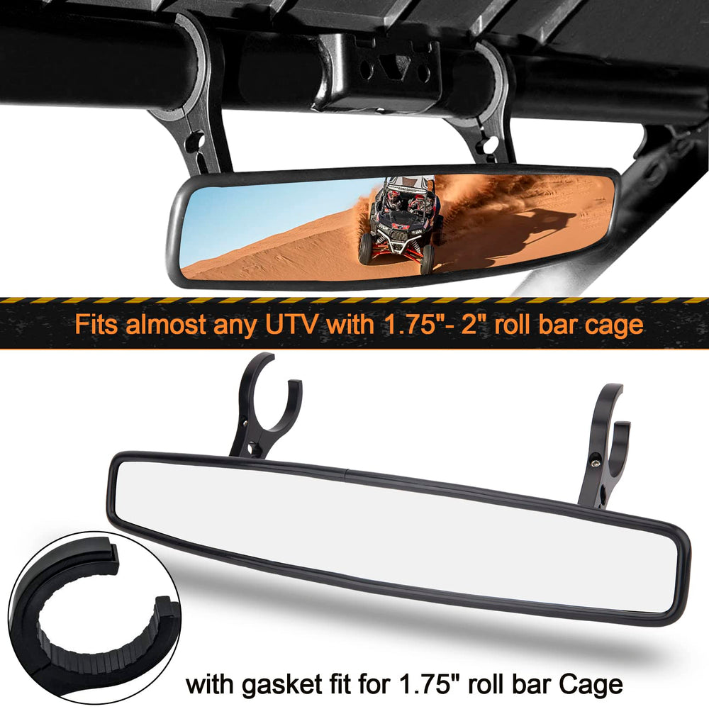 Aluminum hardware kit for CMOOD UTV mirrors and secure mounting.
