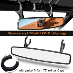 Aluminum hardware kit for CMOOD UTV mirrors and secure mounting.
